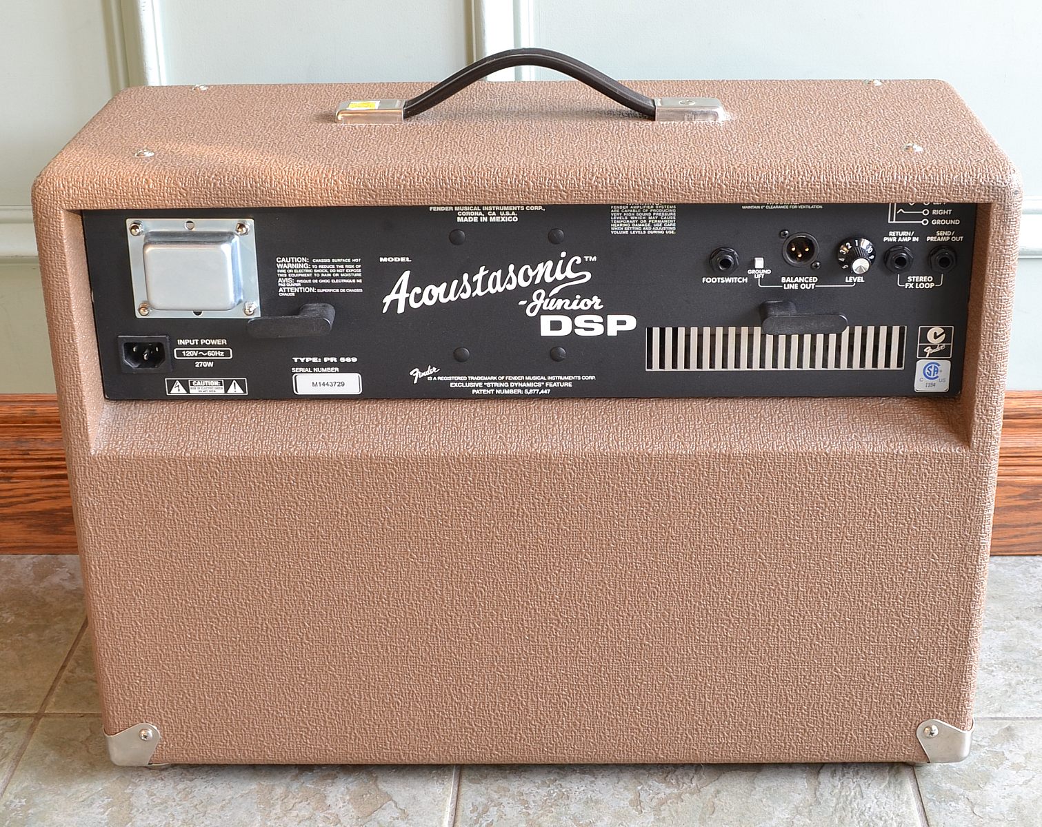 SOLD Fender Acoustasonic JR DSP Used The Twelfth Fret